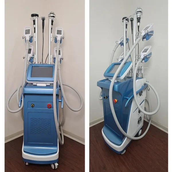 دستگاه لاغری کرایو لیپولیز 360 درجه با آر اف و کویتیشن