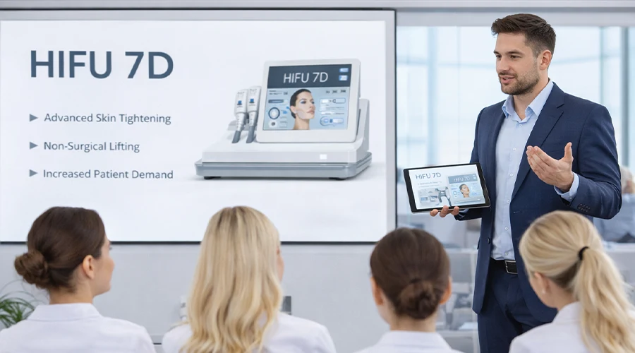 چرا کلینیک‌ها به سمت خرید هایفو 7 بعدی می‌روند؟